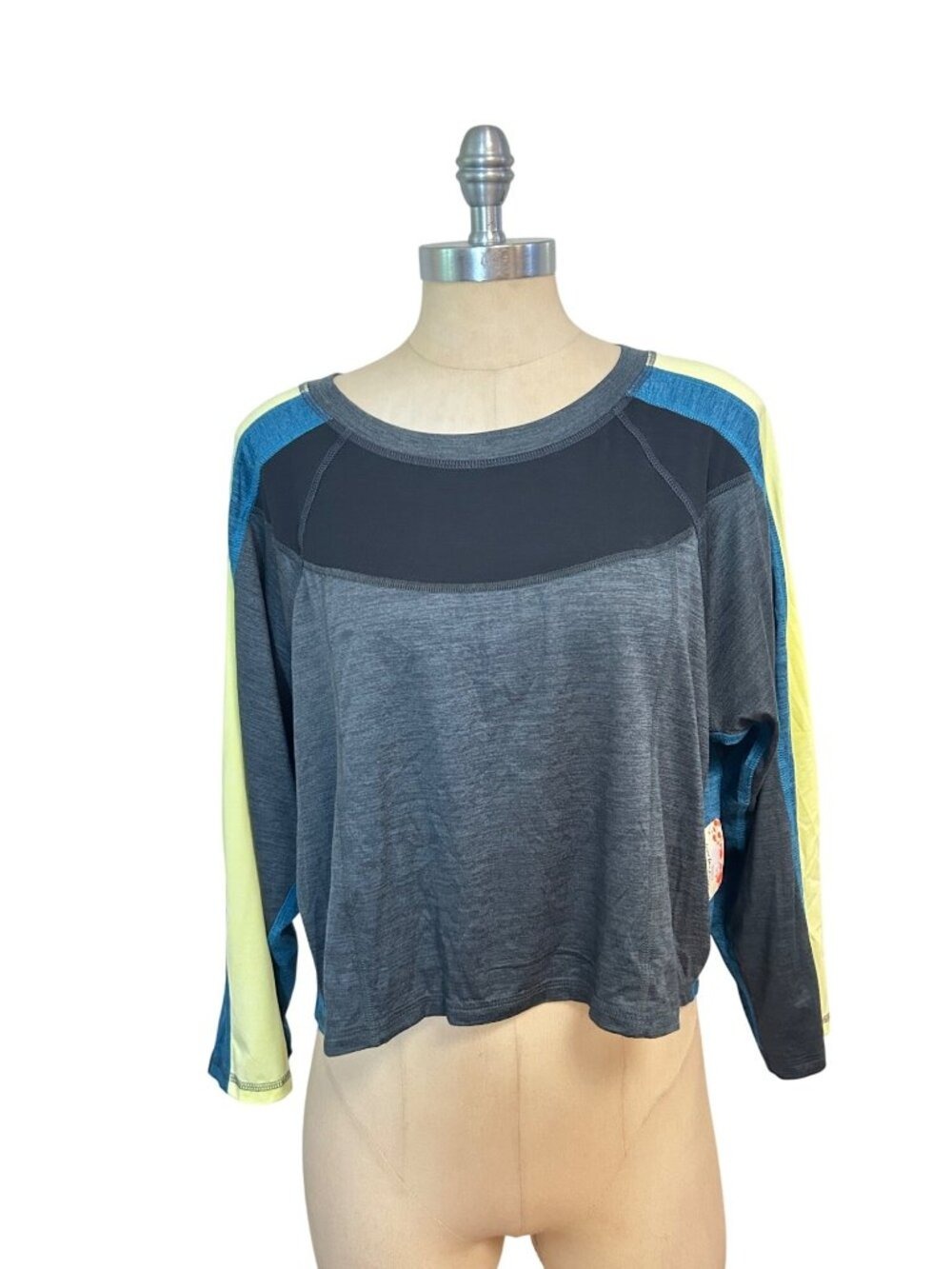 Free People Movement GO FOR THE GOAL Long Sleeve Top  XS NWT